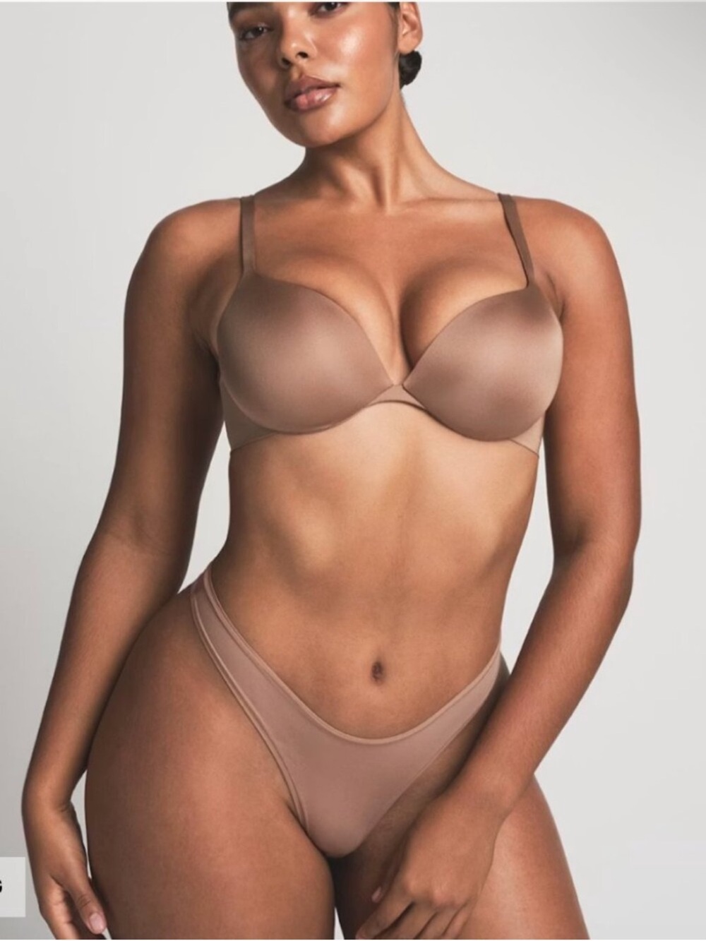 Skims Ultimate Push Up Plunge Bra Sienna 40C